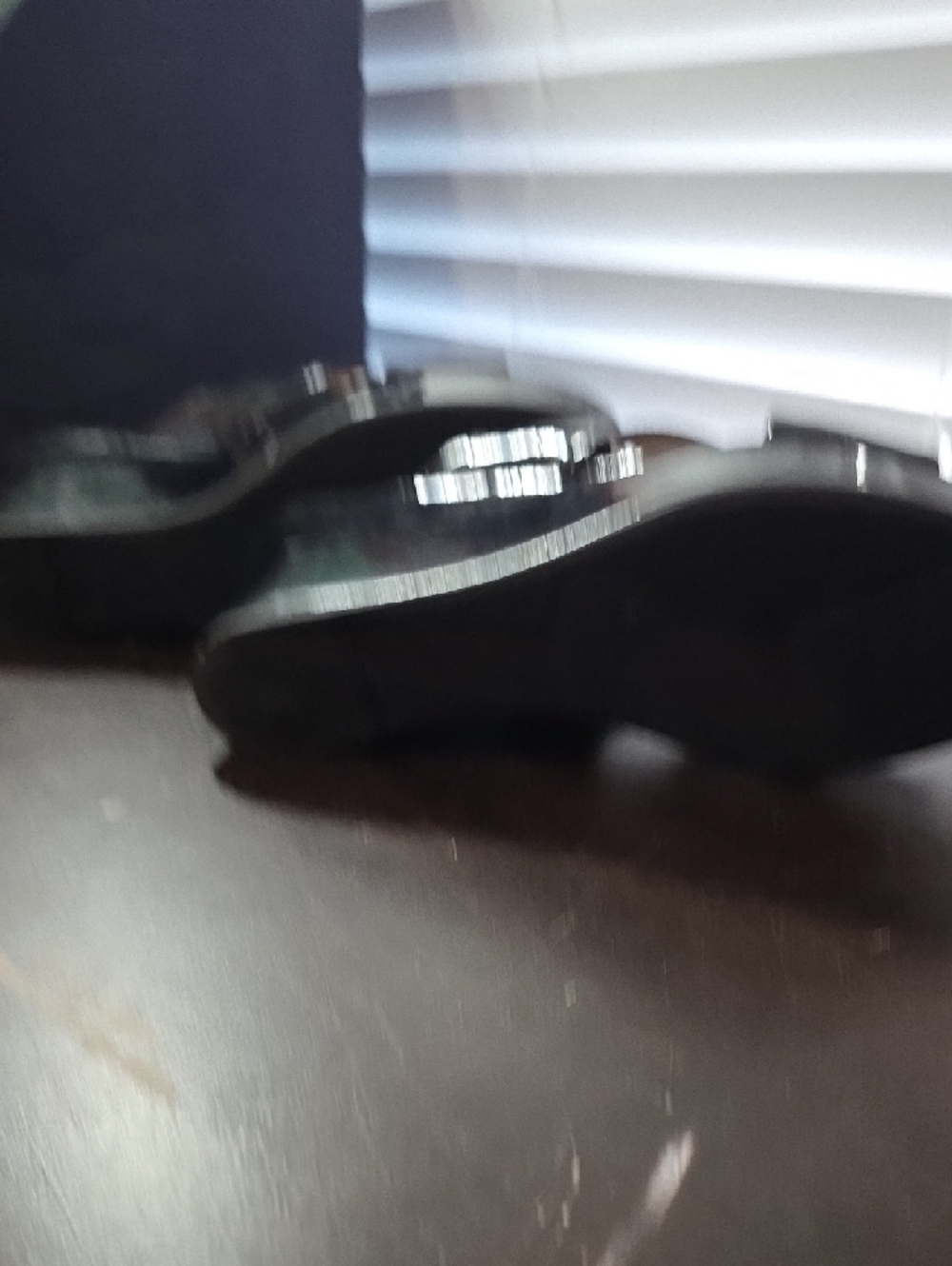 Prada Black Patent Leather Crisscross Mules - Picture 6 of 8